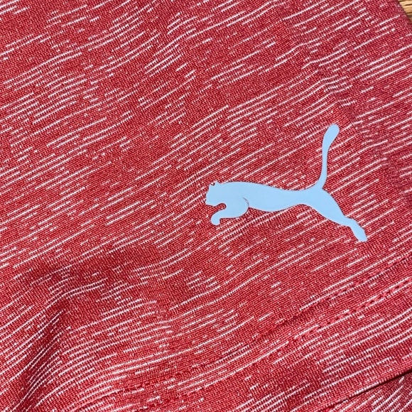 NEW MEN'S SMALL PUMA Men's Short Sleeve Polyester polo shirt Red Small S - Picture 8 of 17